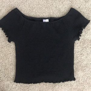 Black Stretchy Top